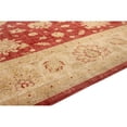 thumbnail image 4 of Pasargad Home Denver Hand-Knotted Rust Lamb's Wool Area Rug  8'10" X 11' 8", 4 of 7