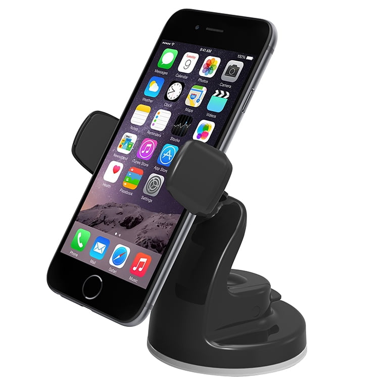 Iottie 2 Car Mount Holder Easy View iPhone Samsung & Smartphones-Perfecto Blanco 