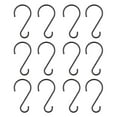 thumbnail image 5 of Utopia Alley  Rustproof Zinc Shower Curtain Hooks Rings, Set of 12 Black, 5 of 10