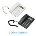 thumbnail image 3 of Desktop Corded Landline Phone Fixed Telephone Big Button for Elderly Seniors Phone with LCD Display Mute/ Pause/ Hold/ Flash/ Redial/ Hands Free Functions for Home Hotel Office Bank Call Center, 3 of 9