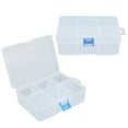 thumbnail image 2 of Organizador de piezas NikouMX Caja de piezas transparente 3 piezas almacenamiento de hardware, 2 of 8