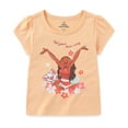 thumbnail image 2 of Disney Moana Short Sleeve T-Shirt (Girls), 3 Pack, Sizes 2T-12, 2 of 7