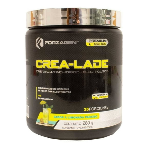 Monohidrato de Creatina Forzagen en polvo con electrolitos 280 g