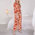 thumbnail image 3 of Fotbe Tomatoes And Chili Pattern Long Sleeve Pajama Set for Women,Sleepwear Set,2-piece Loungewear Set,Soft PJs Comfy Nightwear with Pockets -XX-Large, 3 of 7