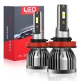 thumbnail image 2 of Bombilla De Faro Led Bombilla antiniebla Q3 10000LM Car High Low Beam 60W 6000K Super brillante (H8 / H9 / H11) Ndcxsfigh Accesorios para autos y motos, 2 of 9