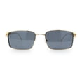 thumbnail image 5 of Luxury Jaguar Cougar Jewel Metal Arm Rectangle Hustler Sunglasses Gold - Black, 5 of 8