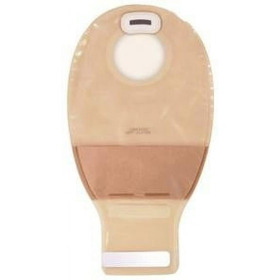 Convatec Pouch Ostomy Drain Transparent - 416901BX - Yellow - Large stoma opening, 10 Each / Box