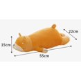 thumbnail image 2 of 22" Sleeping Shiba Inu Plush Pillow Stuffed Animal Throw Pillow,Hugging Pillow Comfort Cushion Soft Plushies Toy for Daily Home Decor Gift for Kids or, 2 of 4