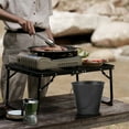 thumbnail image 3 of 2pcs Ash Bucket Grill Drip Grease Bucket Iron Barbecue Bucket Fireplace Ash Bucket Charcoal Bucket Ash Can Ash Pail For Fireplaces Fire Pits, 3 of 8