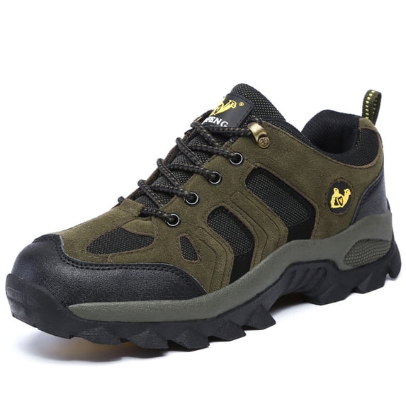 Mens Womens Warm Outdoor Hiking Shoes Breathable Anti-Skid Sneakers Fur Lined Lining