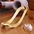 thumbnail image 4 of Trayknick Pipe Rack Exquisite Anti-Rust Stainless Steel Shoe Style Tobacco Pipe Stand for Office Golden, 4 of 13