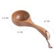 thumbnail image 4 of Cucharón de cocina de madera para botes de sal de baño Cucharones de cuchara de harina para cocinar Cuchara de baño Adepaton WMZY-258, 4 of 8