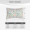 thumbnail image 4 of Lsque Transport1 Pattern Pillow Case – Soft & Cozy Throw Pillow Cover, Hypoallergenic Cushion Case for Sleeping Women with Envelope Closure-16"x24", 4 of 6