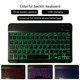 thumbnail image 3 of Ultra-thin, backlit, colorful, USB rechargeable, wireless Bluetooth keyboard for smartphones and tablets, 3 of 4