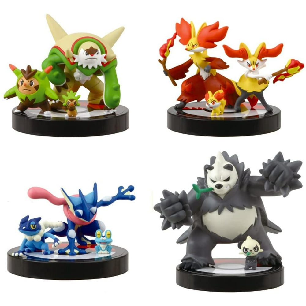 1/40 Scale Pokemon Zukan Figures Coll 3D Encyclopedia Pokemon XY 02