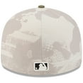 thumbnail image 4 of Men's New Era Light Beige/Olive Kansas City Royals 2025 Armed Forces Day 59FIFTY Fitted Hat, 4 of 5