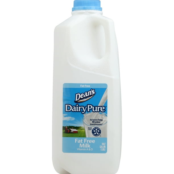 Dean S Dairy Pure Fat Free Milk Half Gallon Walmart Com Walmart Com Dean S Dairy Pure Fat Free Milk Half Gallon Walmart Com Walmart Com