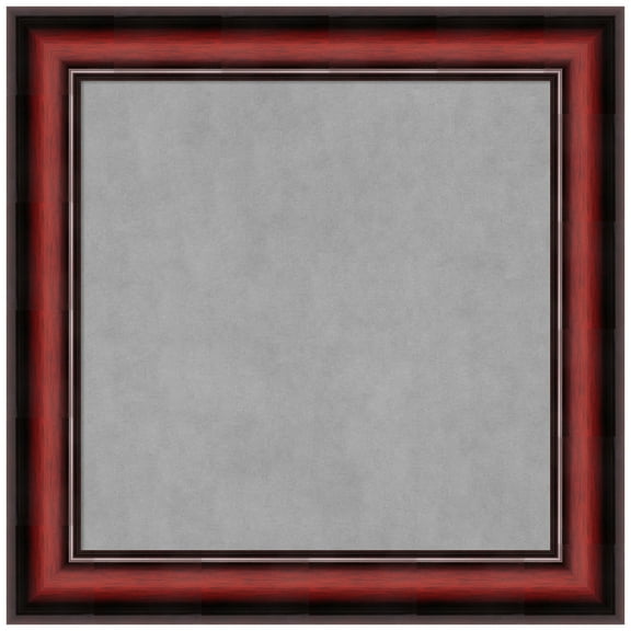 Amanti Art Rubino Cherry Scoop Framed Magnetic Board 15 x 15 in.