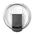 thumbnail image 1 of Simple Modern Tumbler Coffee Lid Replacement | Reusable Insulated Lid ONLY Fits Simple Modern S|M Voyager | Flip Lid | Voyager Collection | Clear, 1 of 2