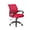 red, variant on ZHICHUN Mid Back Ergonomic Office Gaming Chair Lumbar Support Rocking Mode Height Adjustable Fixed Armrest