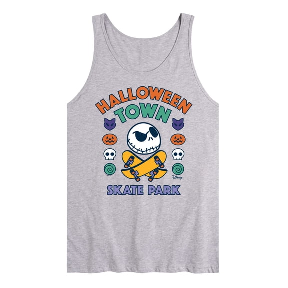 The Nightmare Before Christmas - Halloween Town Skate Park - Men's Sleeveless Graphic Tank