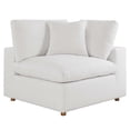 thumbnail image 4 of Modway Commix Down Filled Overstuffed Corner Chair, Pure White, 4 of 8
