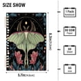thumbnail image 3 of Wirebound Notebook Hardcover Spiral Notebooks Beautiful Moth, 60 Pages, 80 GSM, 5.7 x 8.3in, 3 of 7