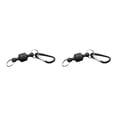 thumbnail image 4 of Soidarity Broche de pesca Hebilla de bloqueo fuerte Cierres magnéticos convenientes Accesorios de aparejos multifuncionales Escalada al aire negro fresco 2Conjunto, 4 of 6