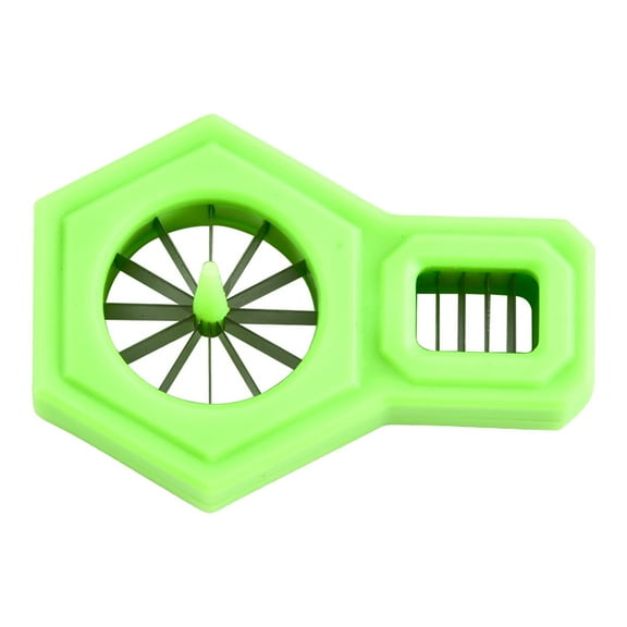 Onion Cutter Scallion Silk Knife Plum Blossom Onion Shredder Stainless Steel Spring Onion Shredder for Kitchen Decorative, Plate Assist Tool, 2.68x1.97 Inch,Green