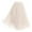 White, variant on DuoJiaJ Women's Tulle Skirts Knee Length Midi Elastic High Waist Skirt Mesh A-Line High Waist Skirt,Black L