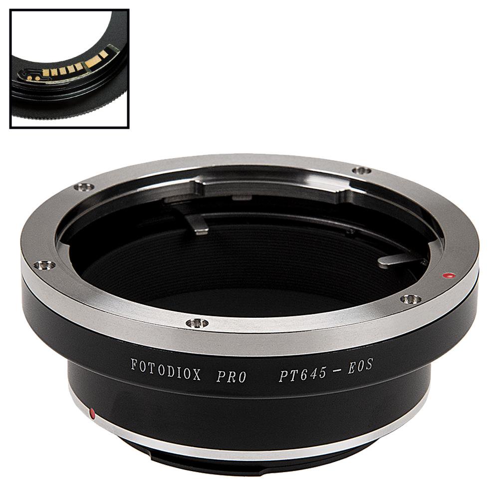 Fotodiox Pro Lens Mount Adapter Compatible with Pentax 645 (P645) Mount