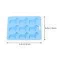 thumbnail image 2 of 2 Pcs Puppy Ice Mold Molds For Whiskey Machines Silicone Cube Tray Non-sticks Baking Adorable Cookie, 2 of 6