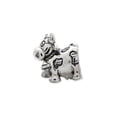 thumbnail image 4 of Cow w/ Bell Kids Charm .925 Sterling Silver Antique Finish Reflection Beads, 4 of 6
