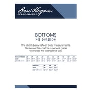 Ben Hogan Mens and Big Mens Flex 4-Way Stretch Golf Pants with Active Waistband, Sizes 28-50
