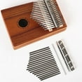 thumbnail image 5 of QHUDLV Thumb Piano Bridge 17 Keys Set Kit For Kalimba Replacement S3Z5 Parts, 5 of 9