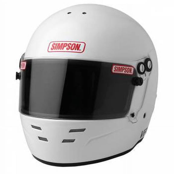 Simpson Racing 7100011 Viper SA2020 Full Face Racing Helmet, Small, White