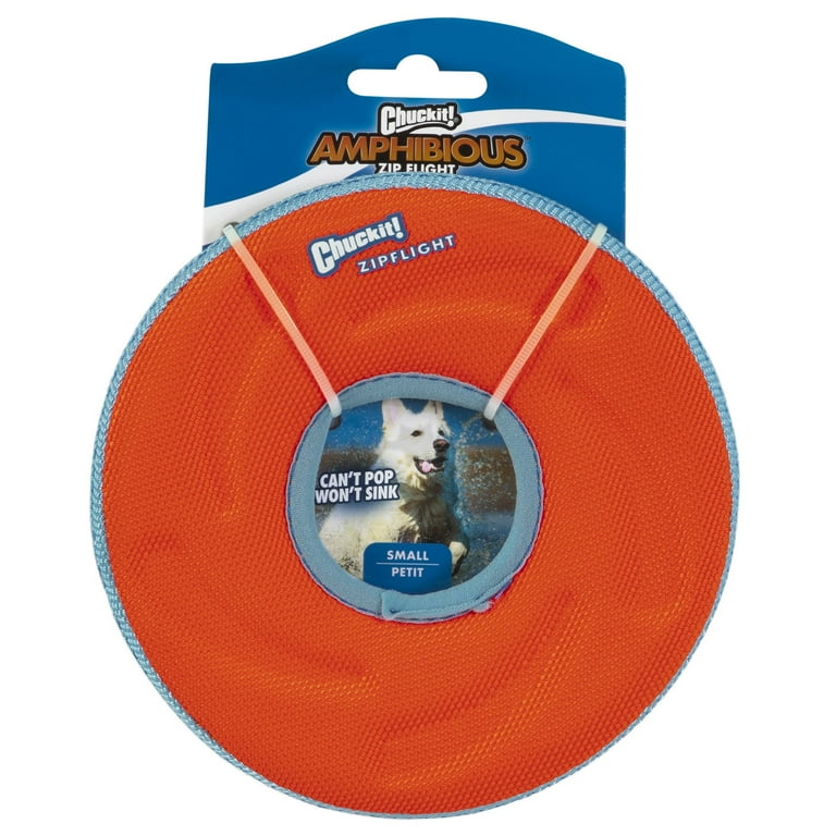 Amphibious Flying Disc Fetch Dog Toy, Small 6 Inches photo 4