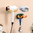 thumbnail image 4 of Soporte para secador de pelo, autoadhesivo montado en la pared, organizador para secador de pelo Compatible con la mayoría de secadores de pelo, 4 of 5