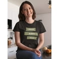 thumbnail image 2 of Proud Army Mom Graphic Women Black T-Shirt, Female Medium, 2 of 4