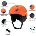 thumbnail image 5 of Safety headgear,Safety Warm Slopes Warm Adjustable Safety Slopes Warm Helmet And Safety Stay Slopes Safety Helmet Adjustable On Slopes Adjustableslopes Scenes Adjustable Siuke Warmslopes, 5 of 7