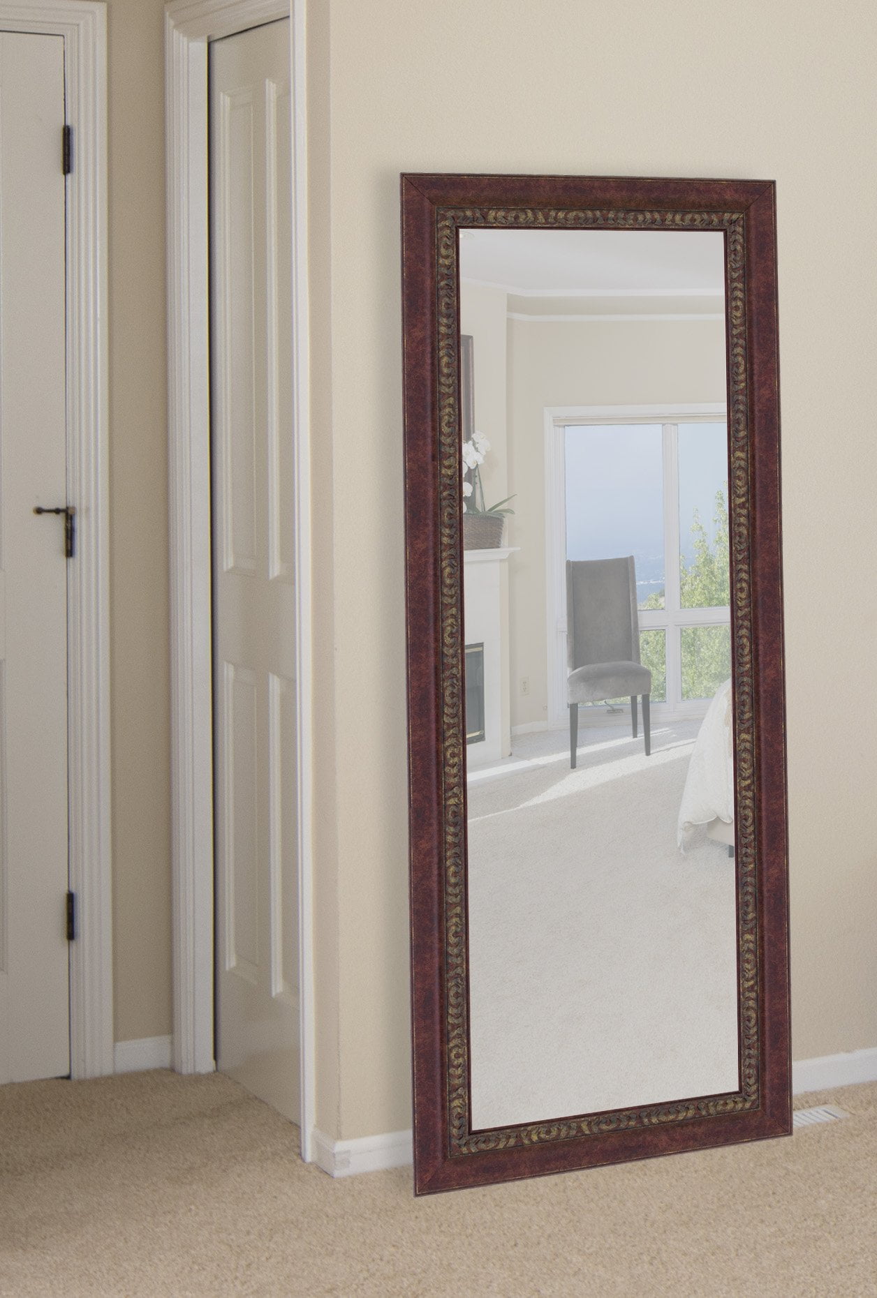 Hitchcock Butterfield Cherry Williamsburg Wall Mirror