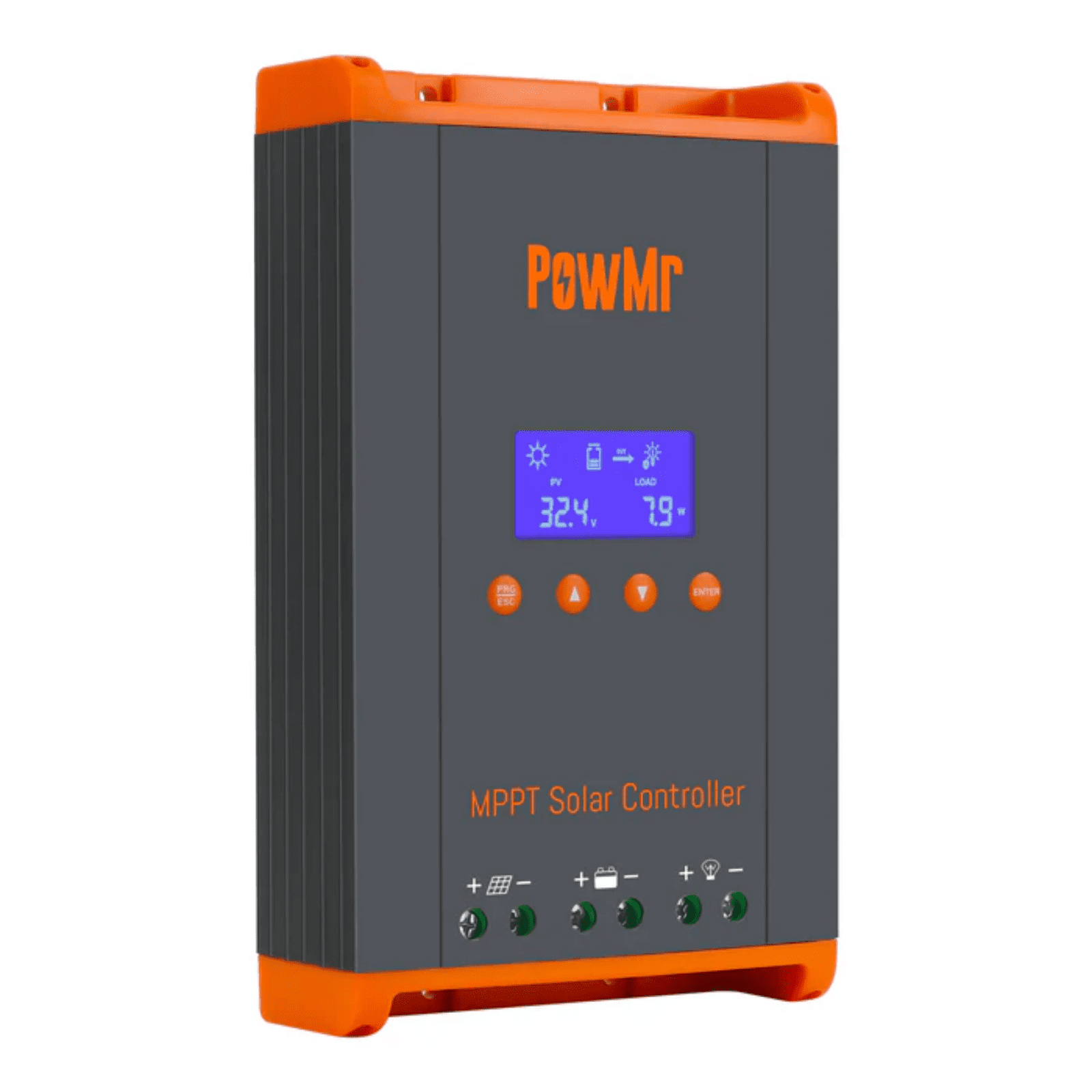 Parallel 12 PowMr 60A MPPT Solar Charge Controller 12V 24V 36V 48V  MAX PV160v