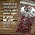 thumbnail image 6 of (2 pack) Old Trapper Peppered Beef Jerky 10oz Resealable Bag, 6 of 13