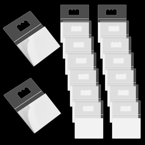 30pcs Adhesive Picture Hangers Plastic Sawtooth Adhesive Picture Hanger No Nail Stick on Picture Hangers Poster Hanger No Hole Picture Hanging Picture Frame Hooks for Back of Frames