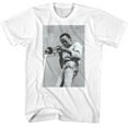 thumbnail image 1 of Miles Davis Trumpet Into Mic White T-Shirt, 1 of 2