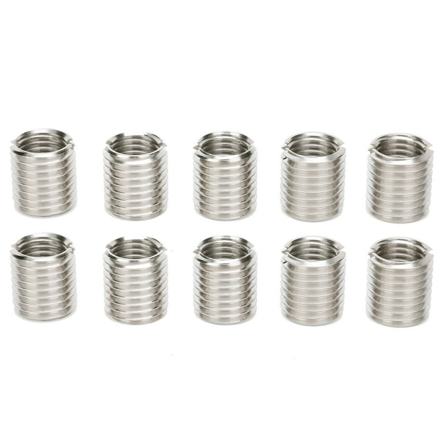 10Pcs Insert Nut Thread Fastening Conversion Repair Sleeve M16 Female and M20 Male Screw