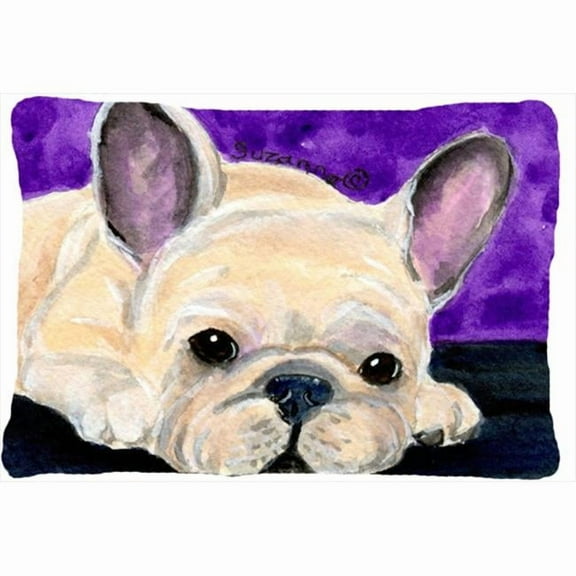 French Bulldog Indoor & Outdoor Decorative Fabric Pillow - 12 x 16 in.