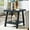 Black, variant on Roundhill Furniture Athens Contemporary Wood Shelf End Table in Gray