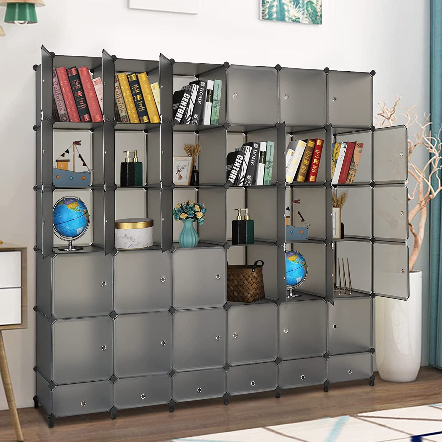 VINGLI Cube Storage Organizer Closet Bookshelves, Bookcase DIY