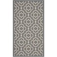 thumbnail image 1 of Safavieh Courtyard Anthracite Indoor Outdoor Rug - 4' x 5'7", 1 of 5